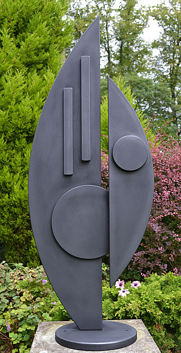 Modern art, exterior sculpture, garden sculpture in metal, sculpture park